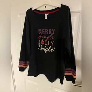 Christmas long sleeve shirt Large